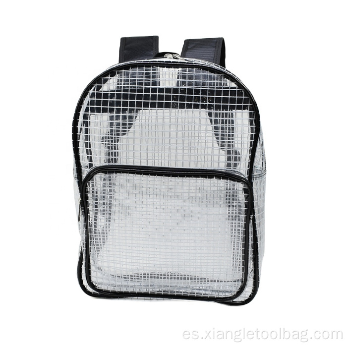 Mochila de cuadrícula transparente antiestática de mutitud para habitación limpia